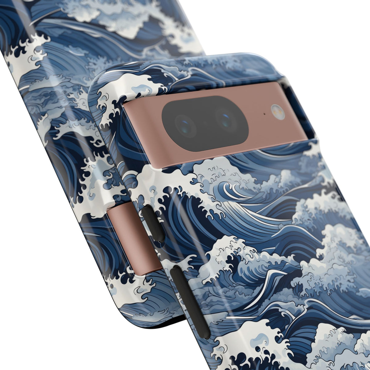 Japanese Waves Phone Case – Embrace Timeless Elegance with Classic Design