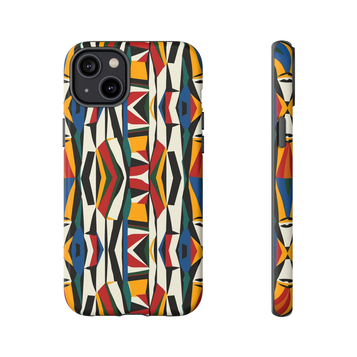 Stylish African Pattern Phone Case – Unique and Vibrant Protection 116