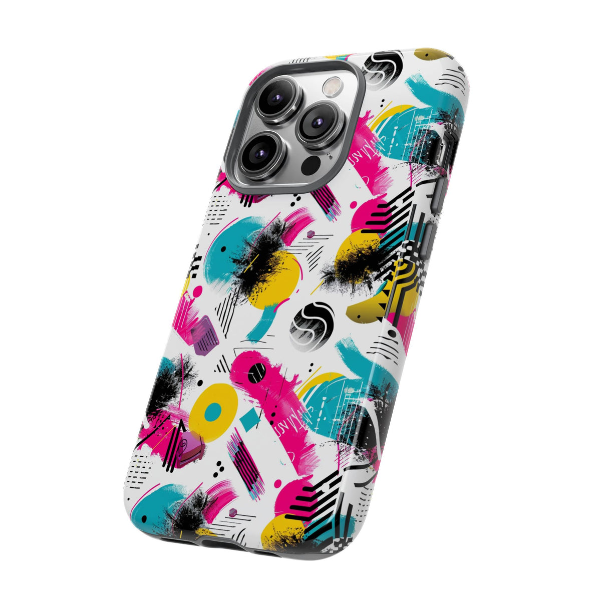 Retro 80s Seamless Phone Case – Vintage Style Meets Modern Protection 135