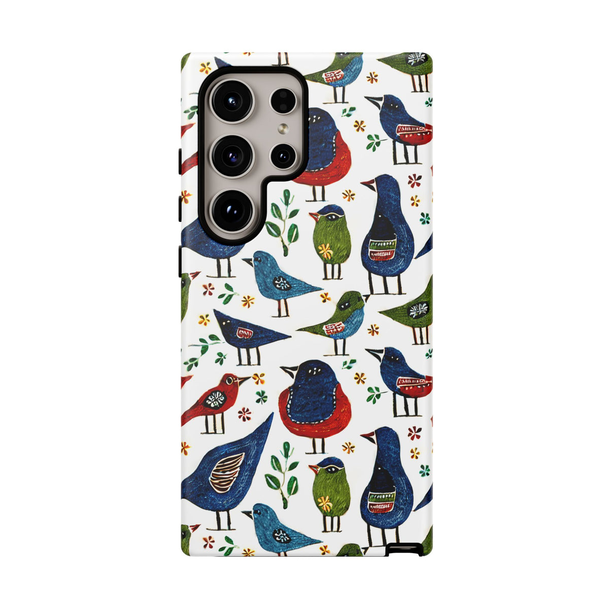 Birds Seamless Pattern Phone Case – Elegant and Timeless Avian Design 12