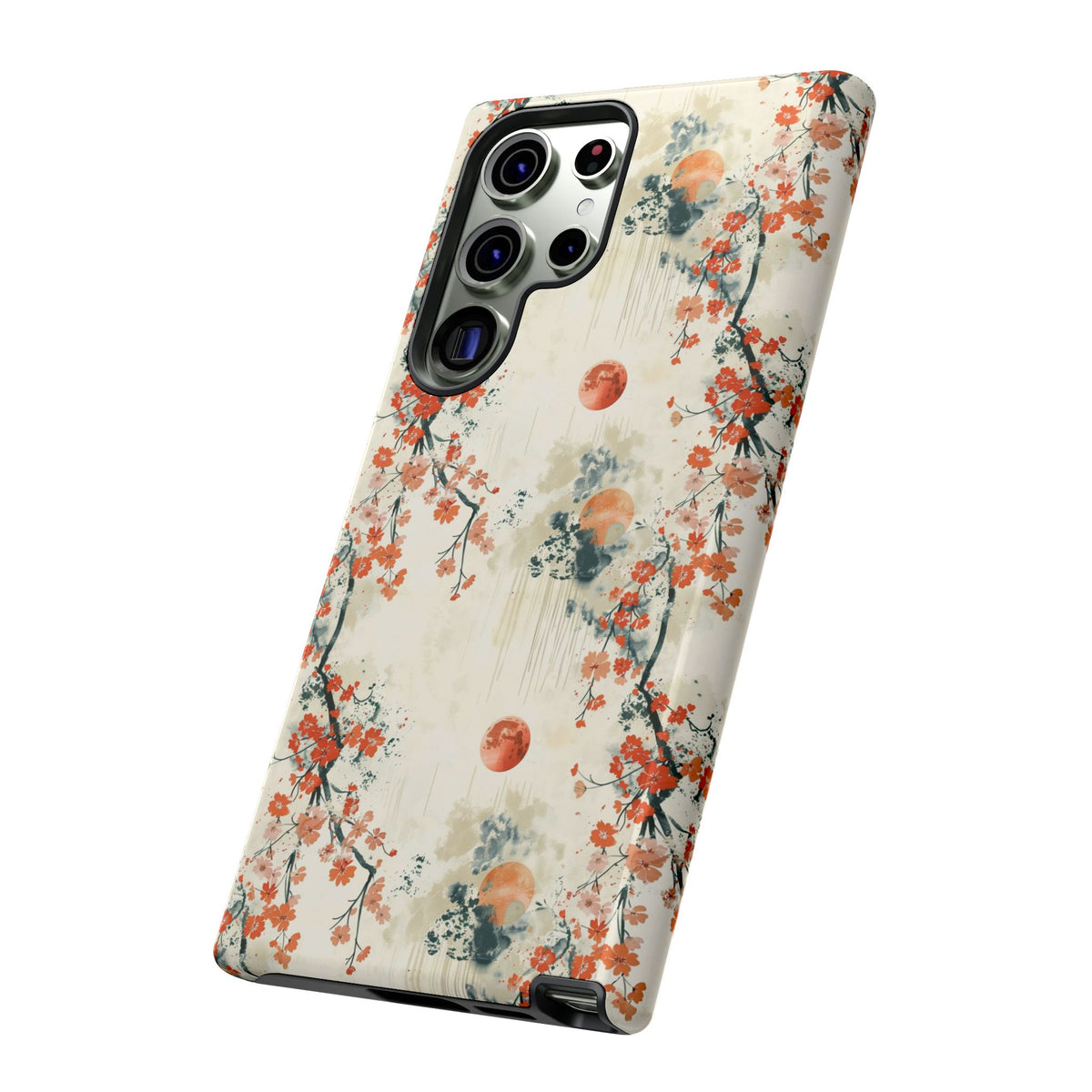 Japanese Pattern Phone Case – Elegant & Timeless Design for Your Phone 075