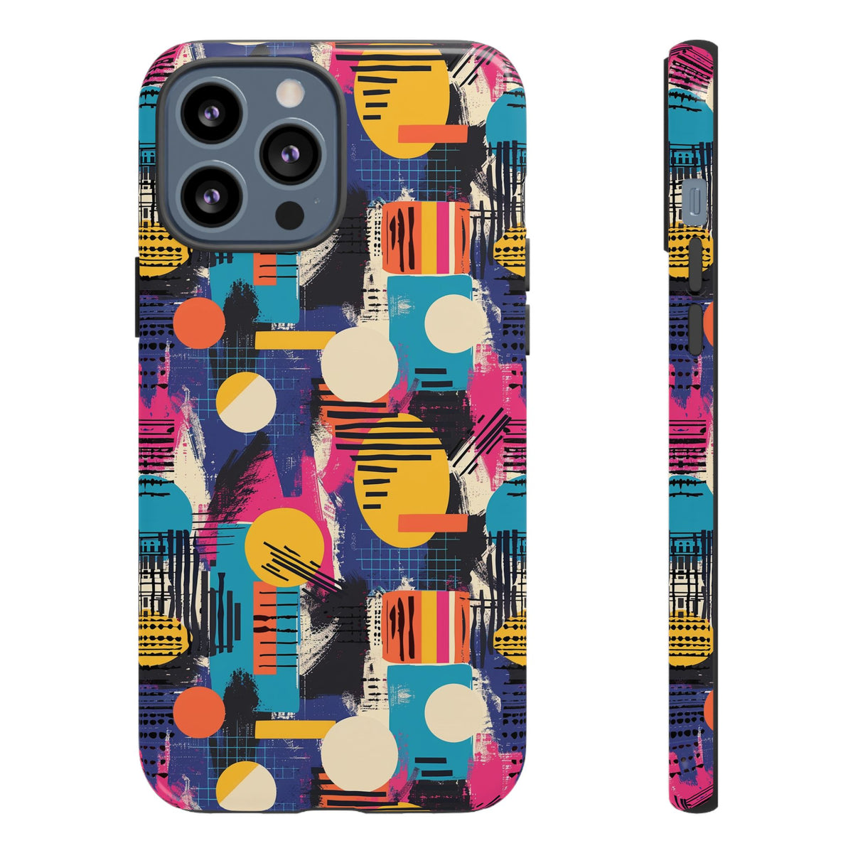 Retro 80s Seamless Phone Case – Vintage Style Meets Modern Protection 153