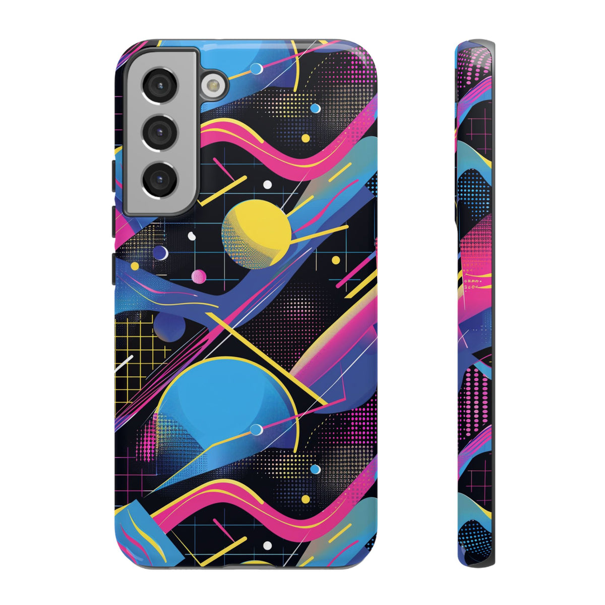 Retro 80s Seamless Phone Case – Vintage Style Meets Modern Protection 14