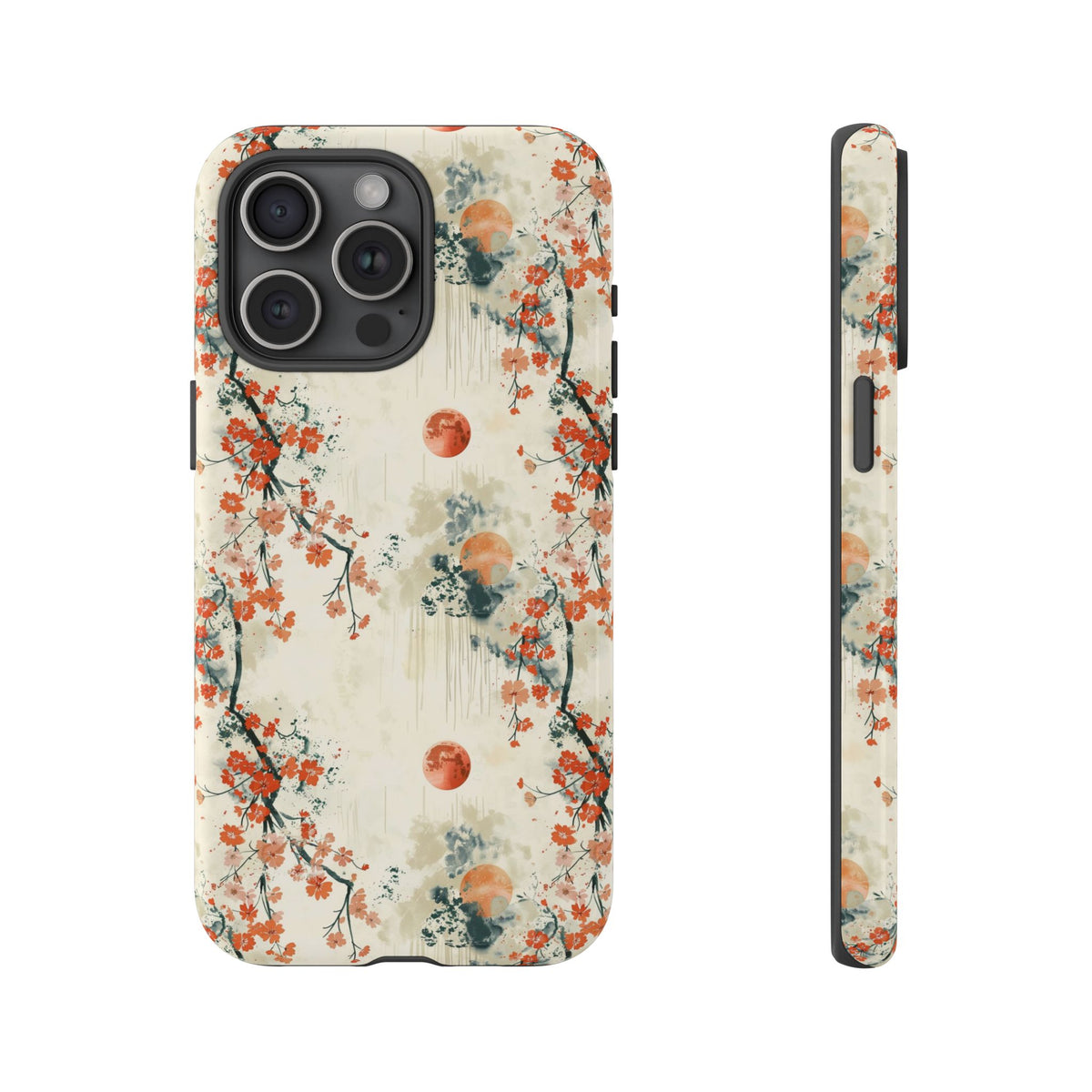 Japanese Pattern Phone Case – Elegant & Timeless Design for Your Phone 075