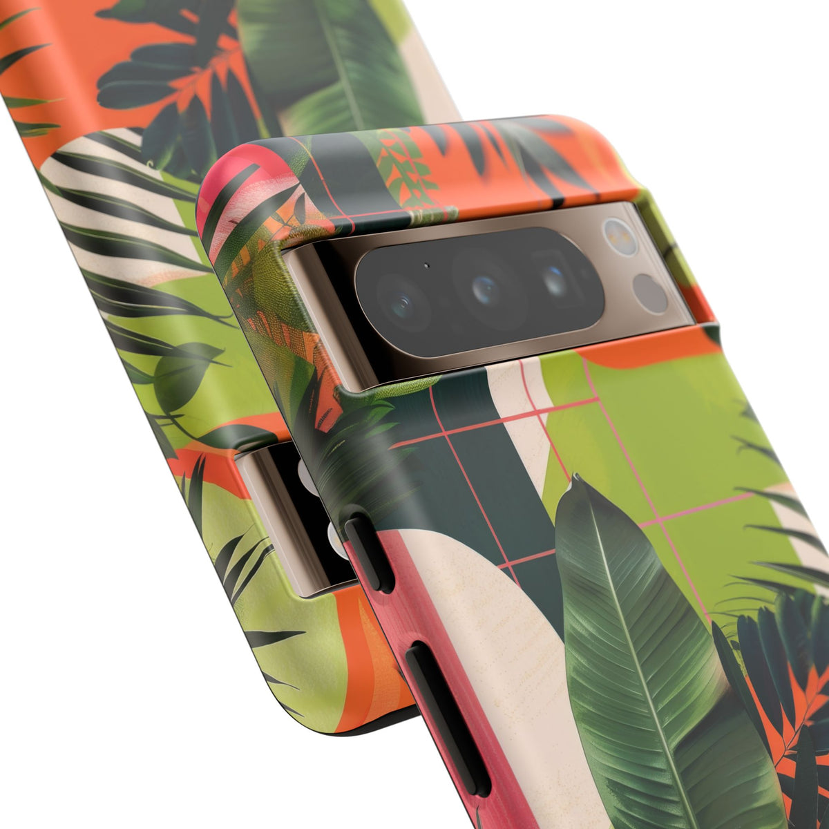 Jungle Collage Phone Case – Vibrant & Durable Nature-Inspired Protection