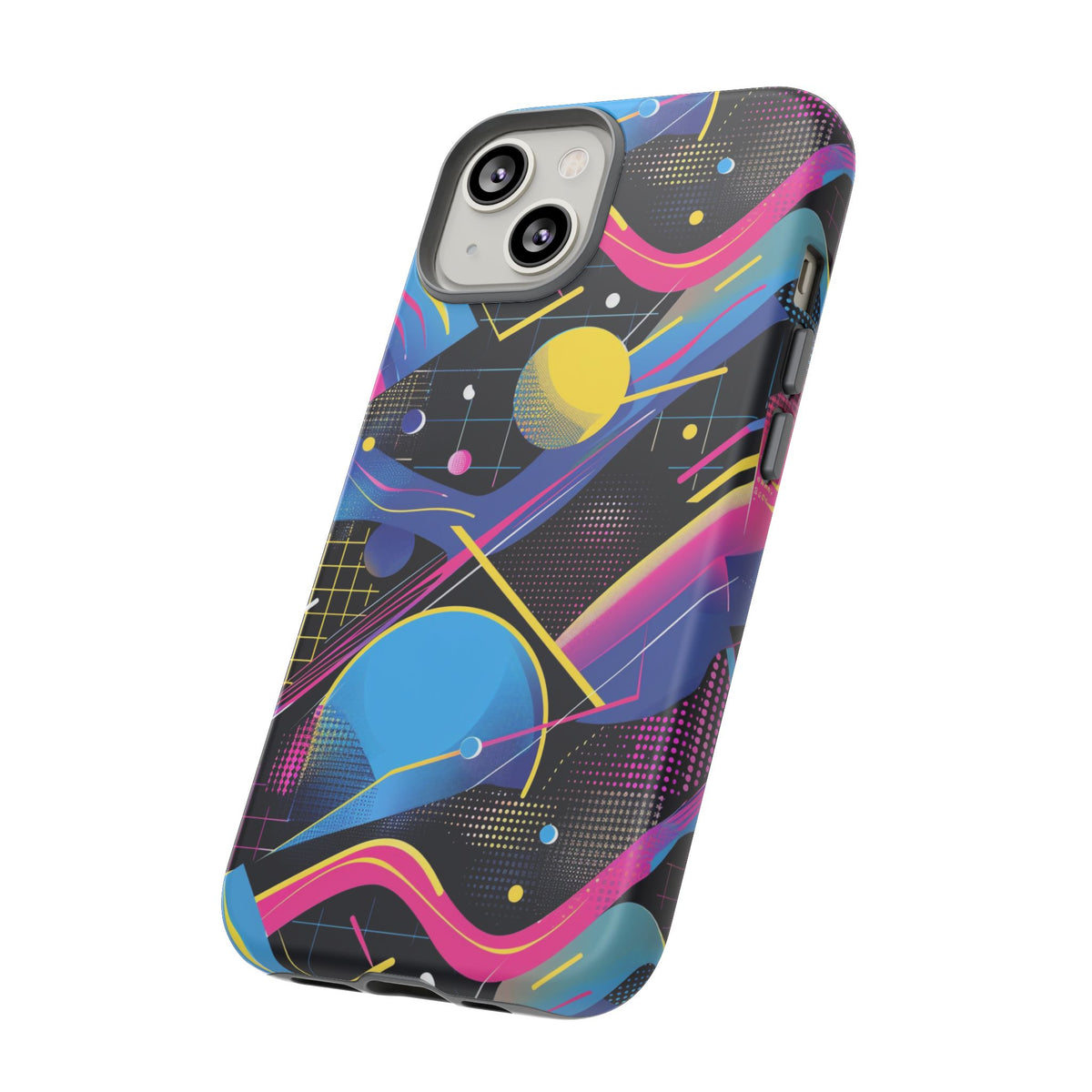 Retro 80s Seamless Phone Case – Vintage Style Meets Modern Protection 14