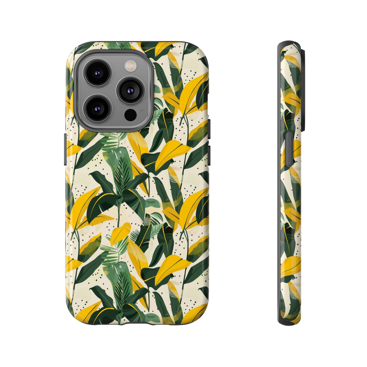 Jungle Pattern Phone Case – Exotic & Lush Design for Your Phone 338