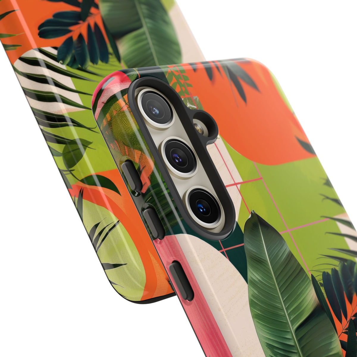 Jungle Collage Phone Case – Vibrant & Durable Nature-Inspired Protection