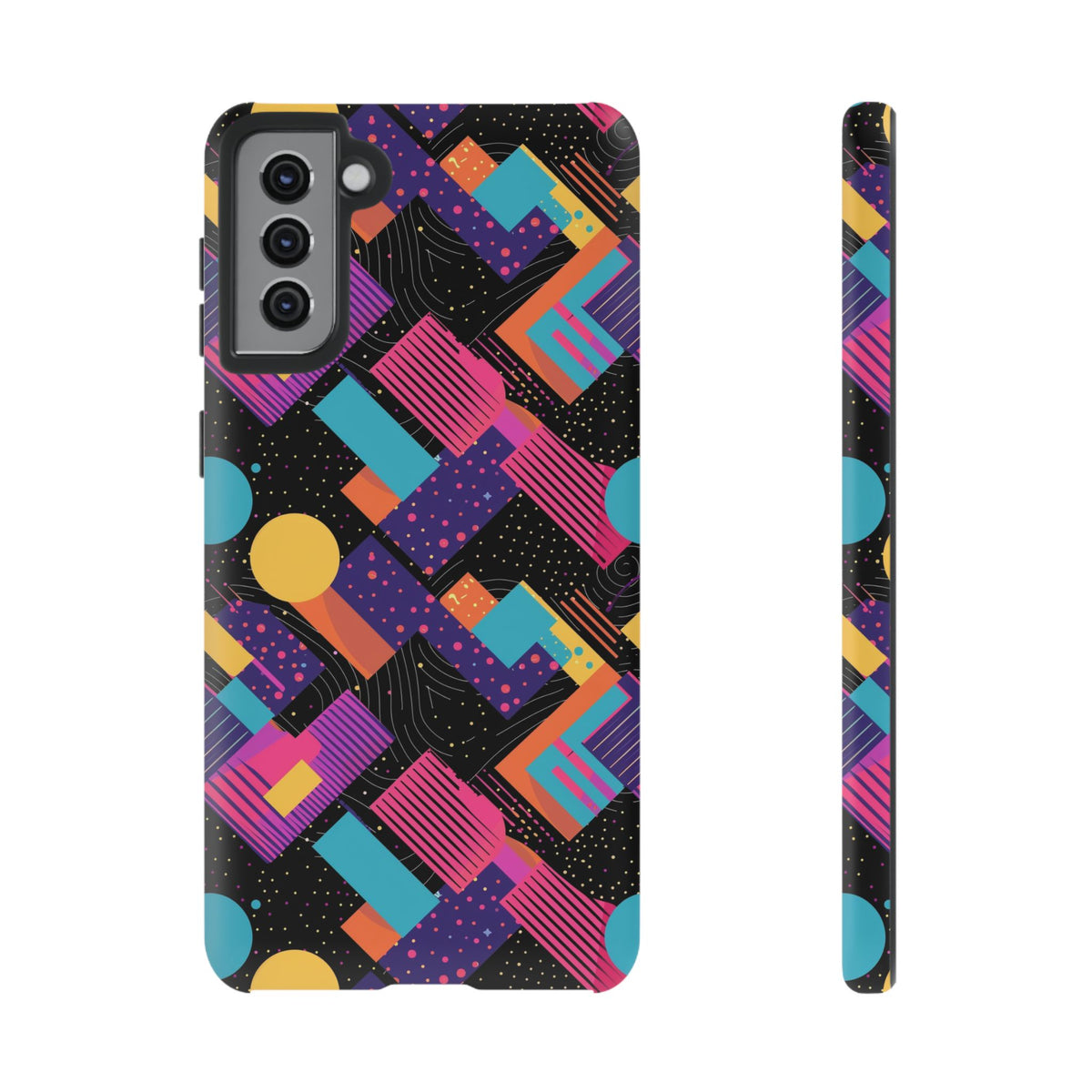 Retro 80s Seamless Phone Case – Vintage Style Meets Modern Protection 088