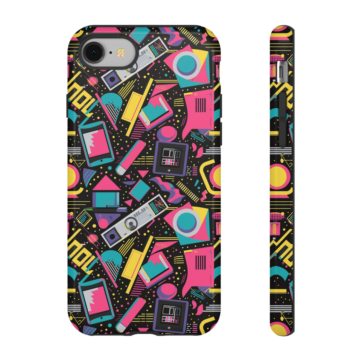 Retro 80s Seamless Phone Case – Vintage Style Meets Modern Protection 192