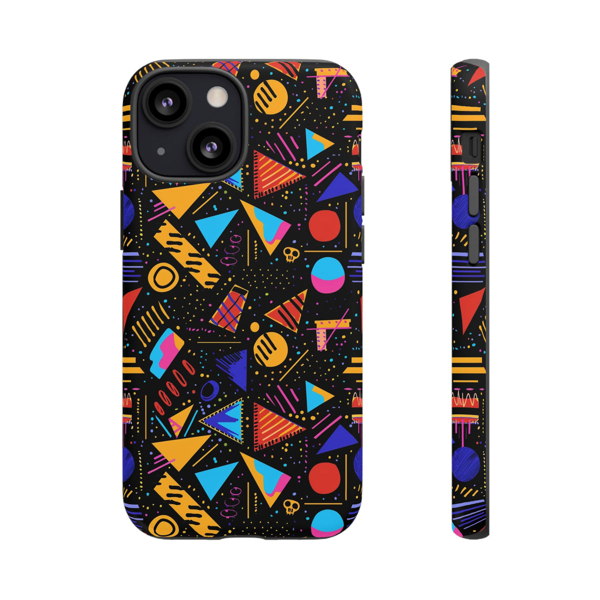 Retro 80s Seamless Phone Case – Vintage Style Meets Modern Protection 082