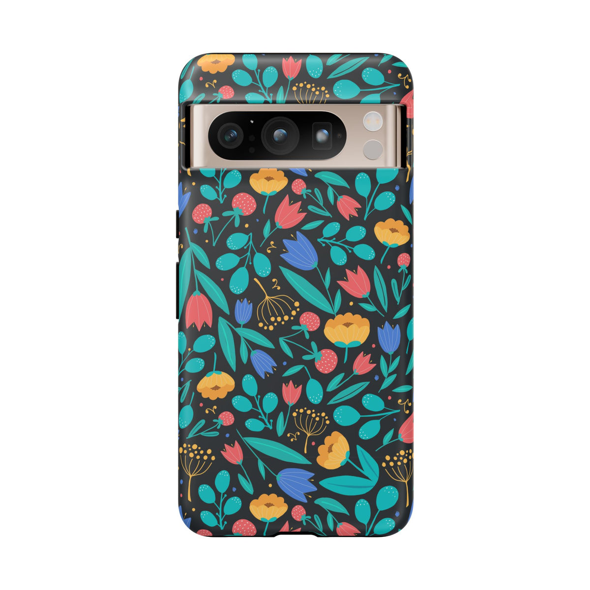 Colorful Little Flower Design Phone Case – Bright and Cheerful Floral Phone Cover