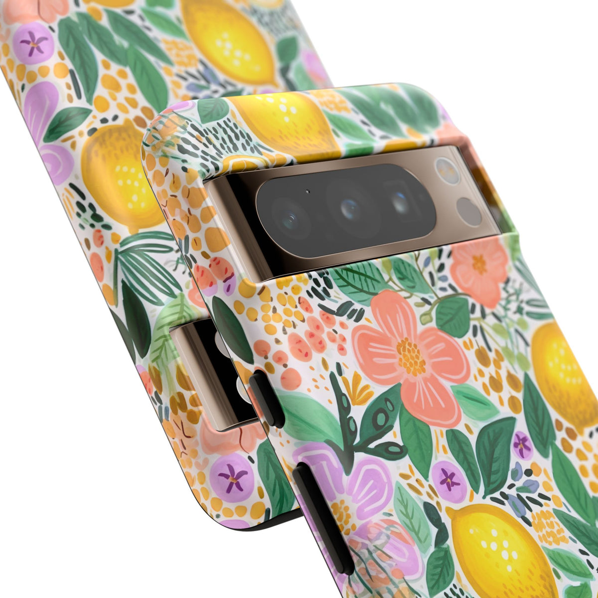 Cute Summer Lemons Phone Case – Refreshing Citrus Design for Your Phone