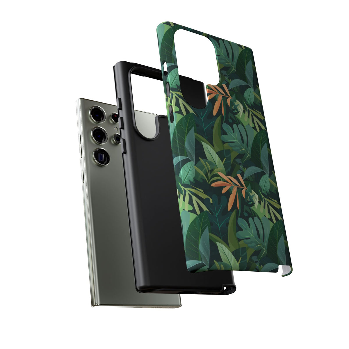 Jungle Pattern Phone Case – Exotic & Lush Design for Your Phone 341