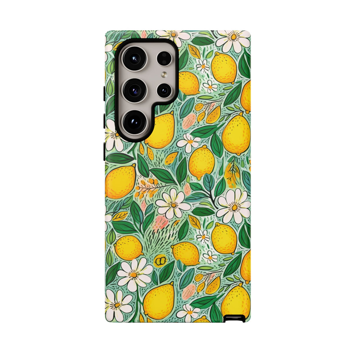 Cute Summer Lemons Phone Case – Refreshing Citrus Design for Your Phone 3