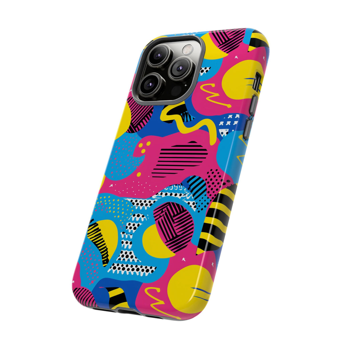 Retro 80s Seamless Phone Case – Vintage Style Meets Modern Protection 22