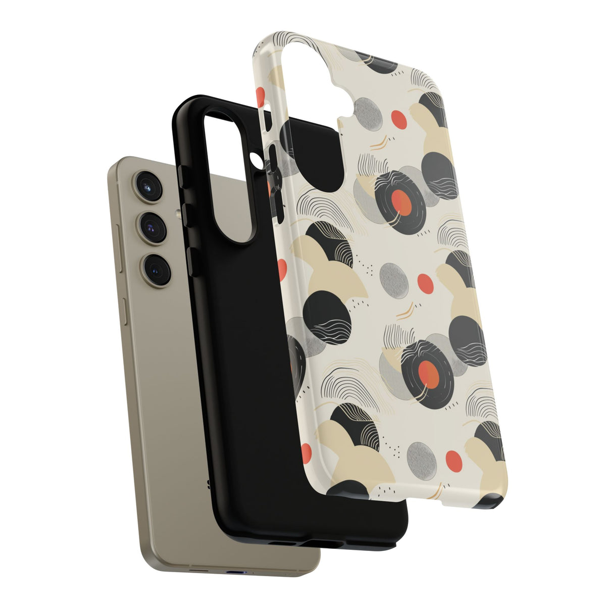 Japanese Pattern Phone Case – Elegant & Timeless Design for Your Phone 076