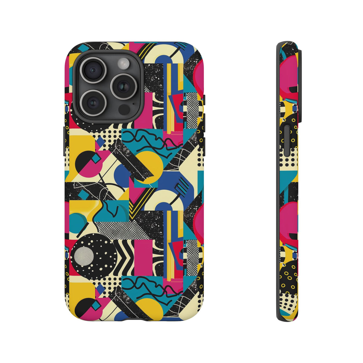 Retro 80s Seamless Phone Case – Vintage Style Meets Modern Protection 194