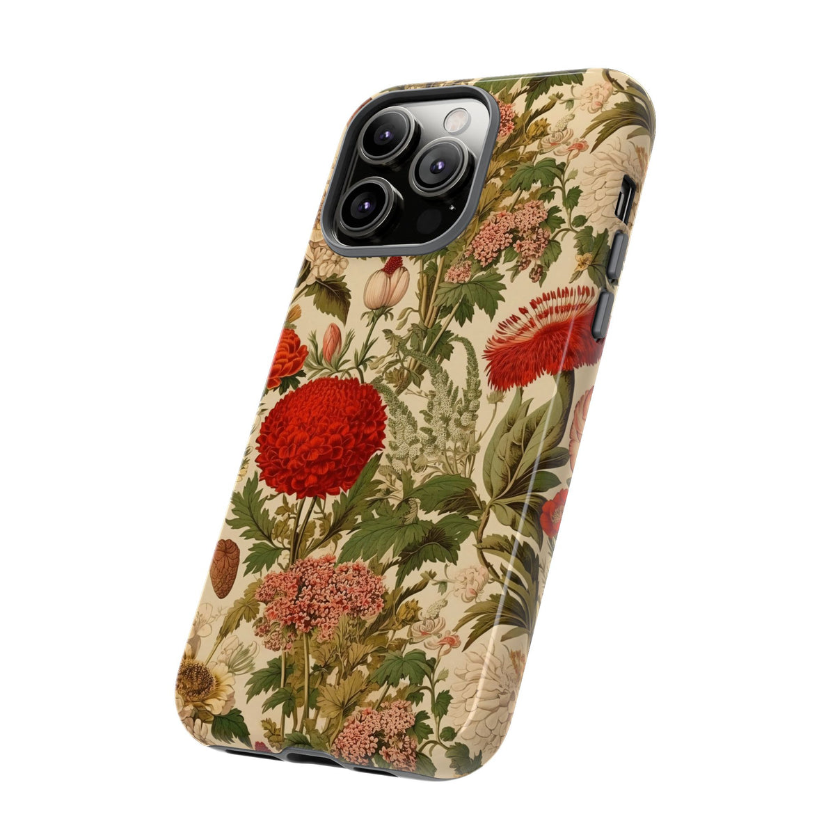 Antique Garden Botanical Phone Case - Vintage Botanical Phone Cover 2