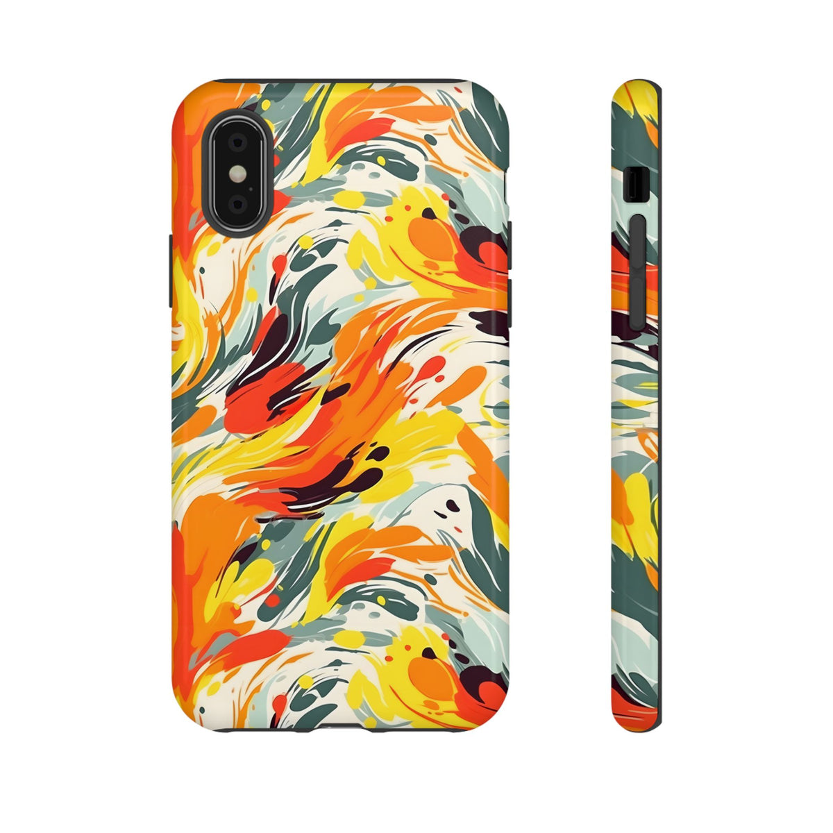 Abstract Painting Design Phone Case – Modern Art-Inspired Phone Cover 5