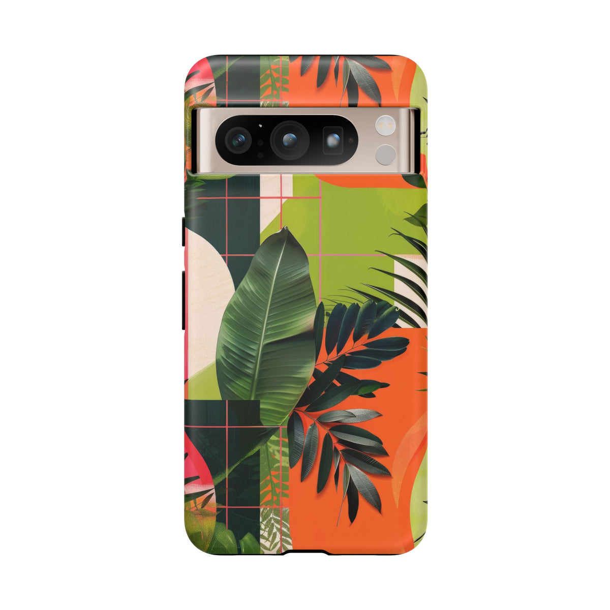 Jungle Collage Phone Case – Vibrant & Durable Nature-Inspired Protection