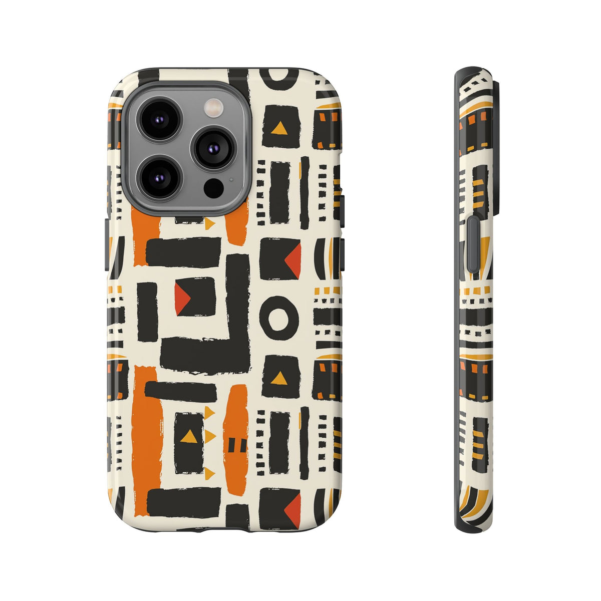 Stylish African Pattern Phone Case – Unique and Vibrant Protection 121