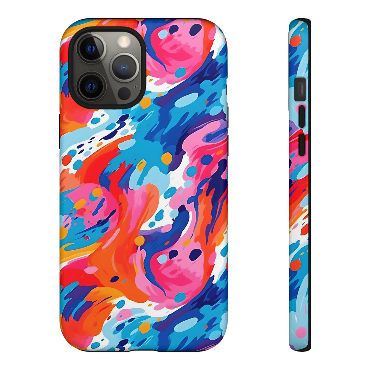 Abstract Painting Design Phone Case – Modern Art-Inspired Phone Cover 4