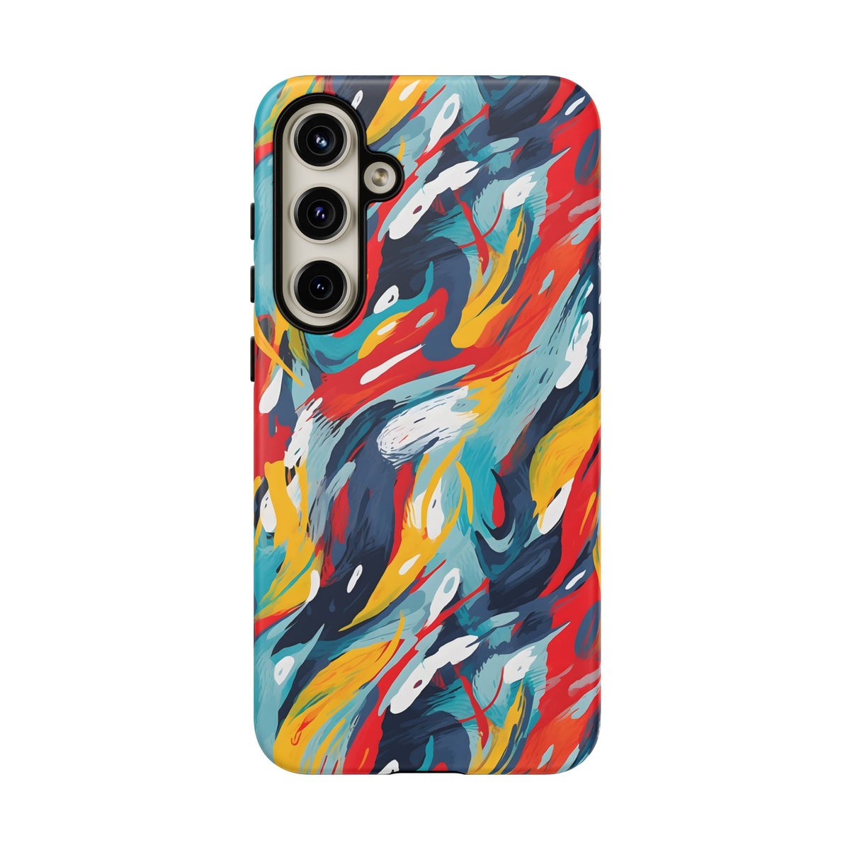 Tough CasesAbstract Painting Design Phone Case – Modern Art-Inspired Phone Cover 8