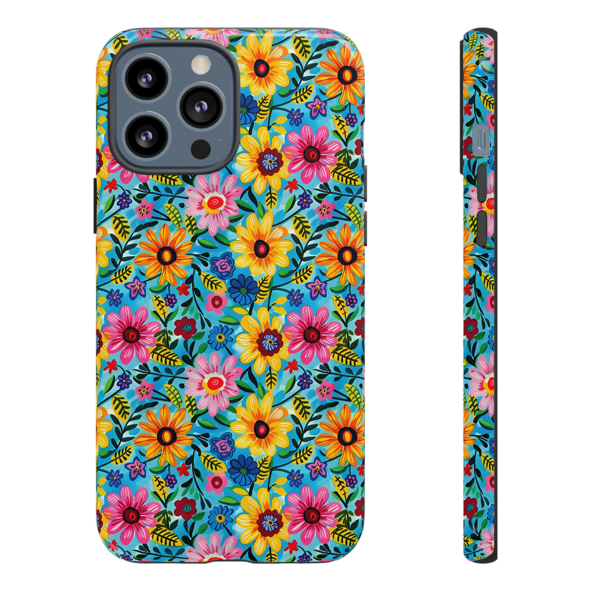 Frida Kahlo's Flower Phone Case – Artistic Elegance for Your Phone 9