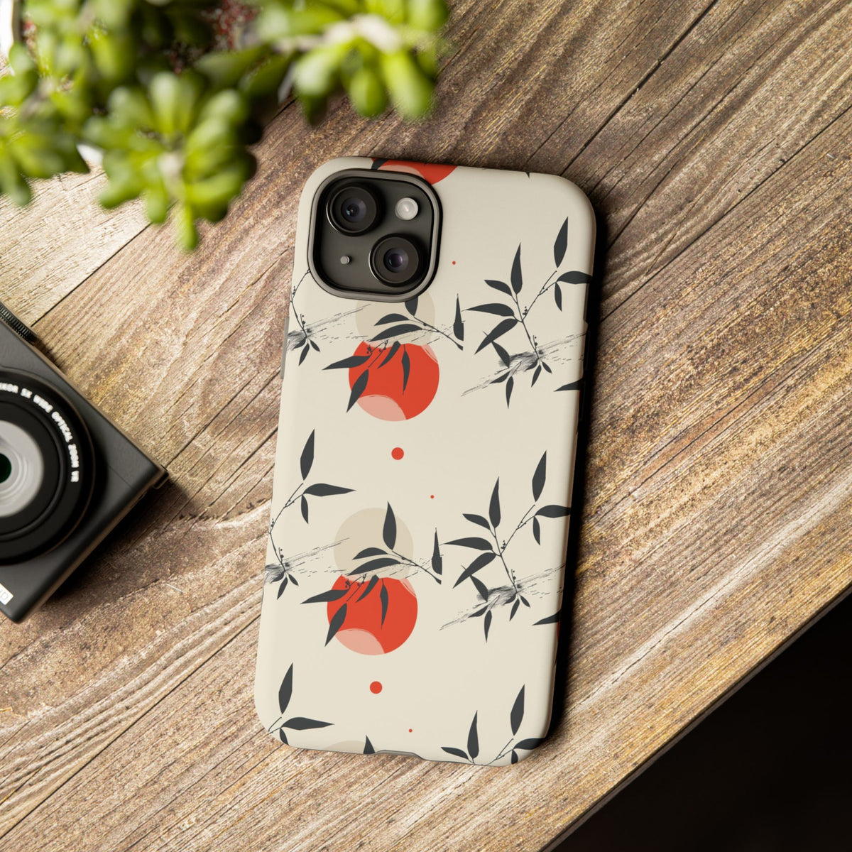 Japanese Pattern Phone Case – Elegant & Timeless Design for Your Phone 002