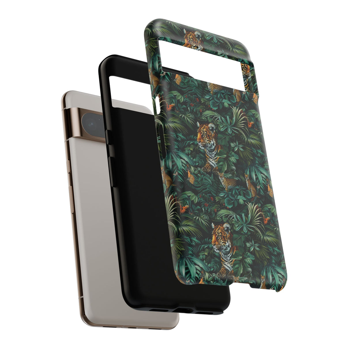 Jungle Pattern Phone Case – Exotic & Lush Design for Your Phone 326