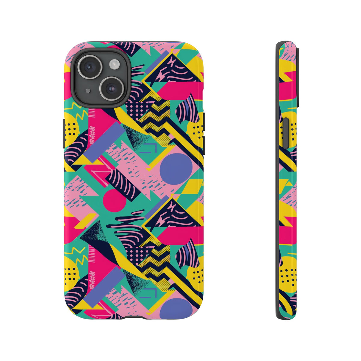 Retro 80s Seamless Phone Case – Vintage Style Meets Modern Protection 078