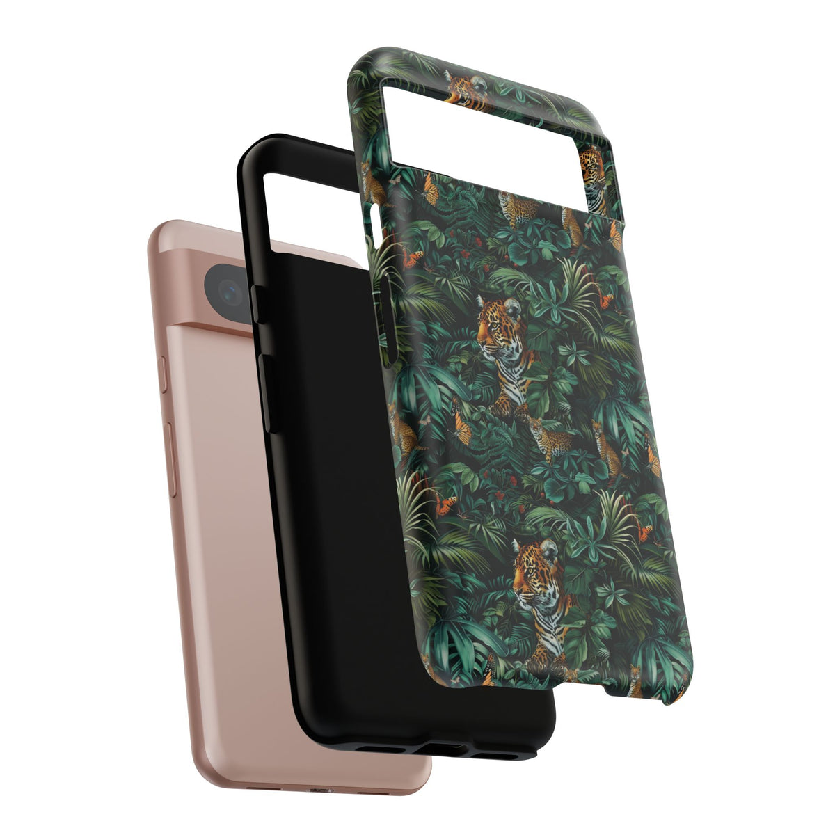 Jungle Pattern Phone Case – Exotic & Lush Design for Your Phone 326