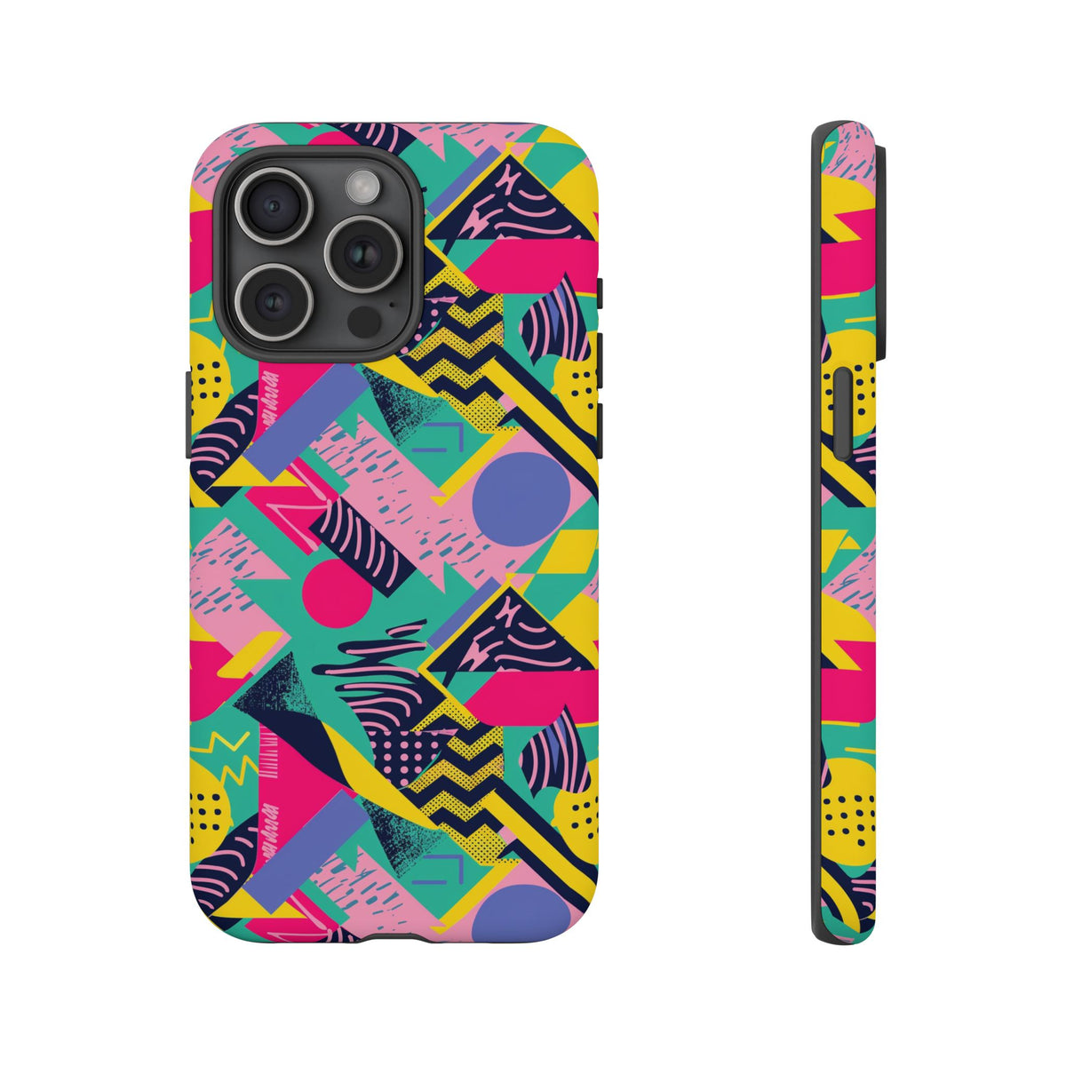 Retro 80s Seamless Phone Case – Vintage Style Meets Modern Protection 078