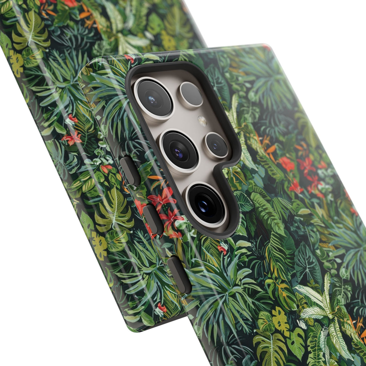 Jungle Pattern Phone Case – Exotic & Lush Design for Your Phone 323