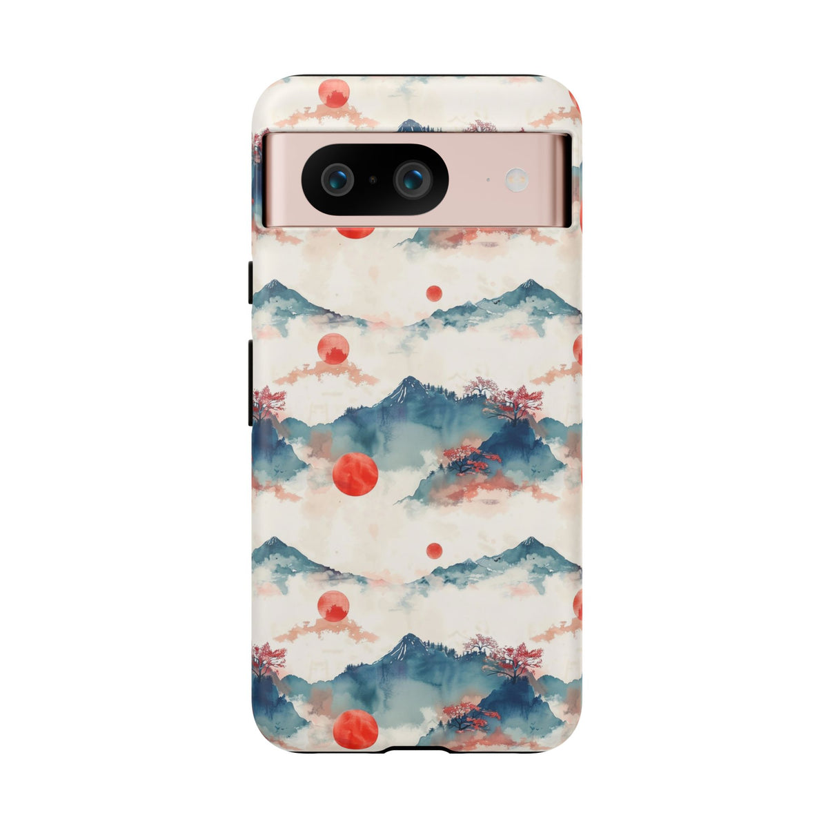 Japanese Pattern Phone Case – Elegant & Timeless Design for Your Phone 477