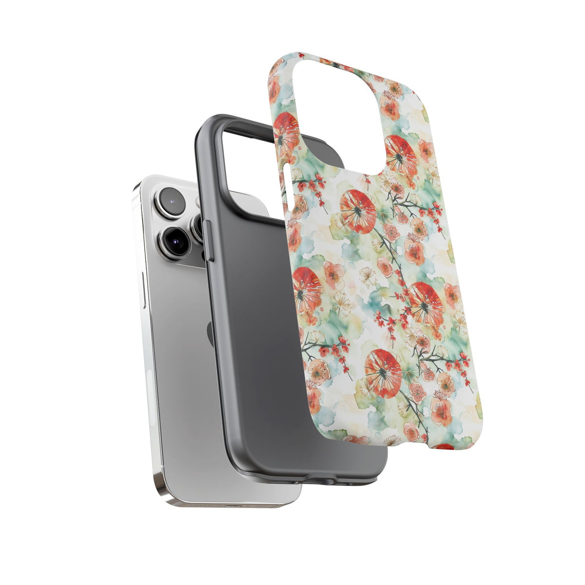 Japanese Pattern Phone Case – Elegant & Timeless Design for Your Phone 042