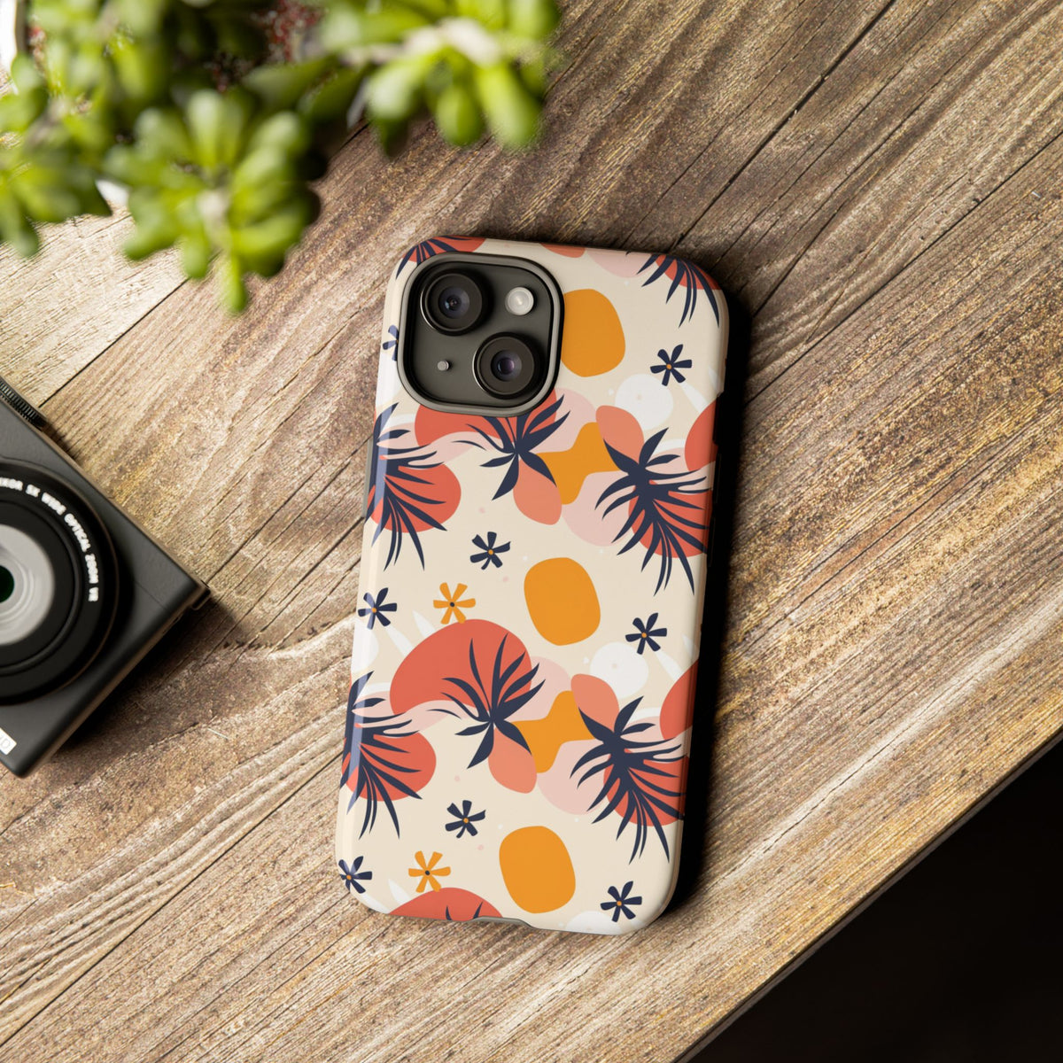 Vibrant Summer Pattern Phone Case - Fun Tropical & Beach Designs