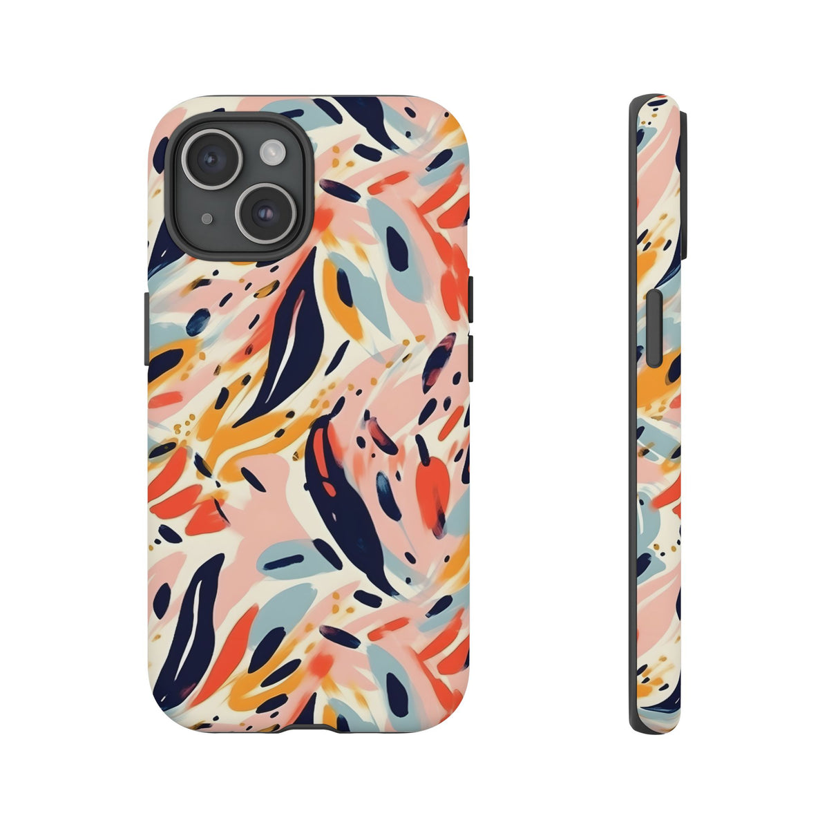 Abstract Painting Design Phone Case – Modern Art-Inspired Phone Cover 2