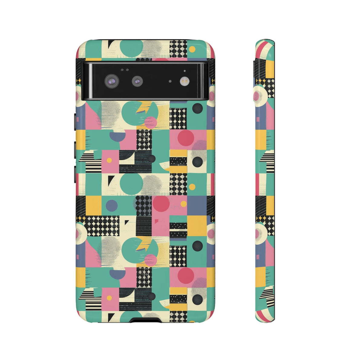 Retro 80s Seamless Phone Case – Vintage Style Meets Modern Protection 289