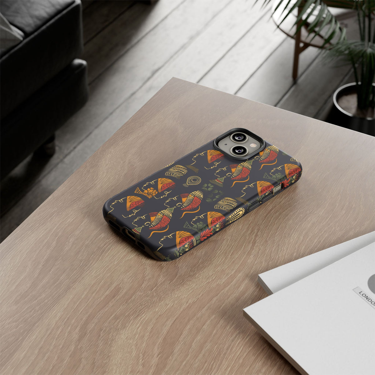 Stylish African Pattern Phone Case – Unique and Vibrant Protection 244