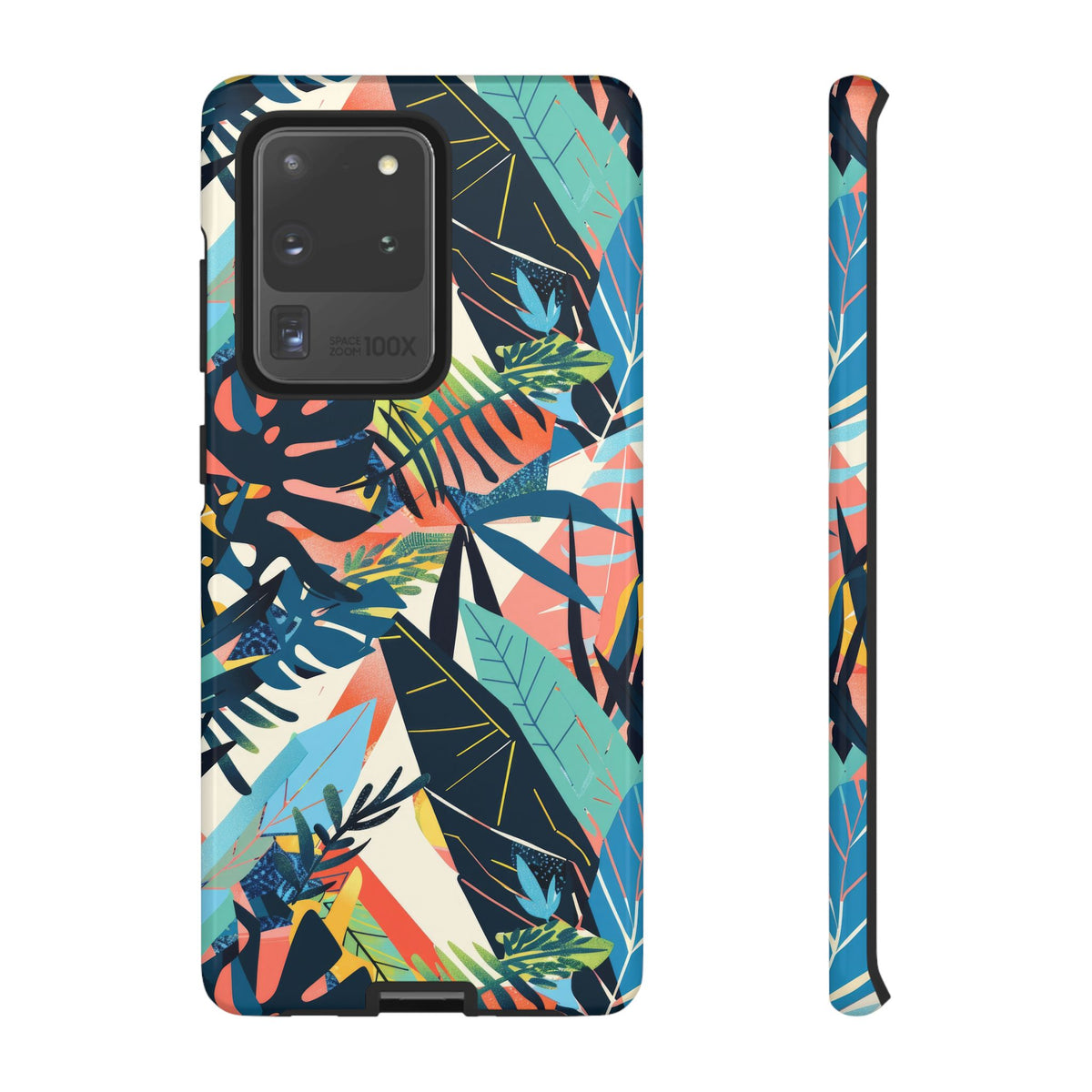 Jungle Collage Phone Case – Vibrant & Durable