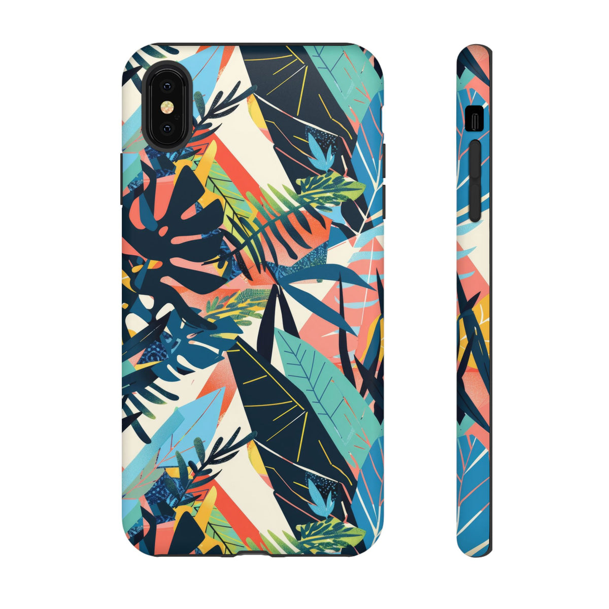 Jungle Collage Phone Case – Vibrant & Durable