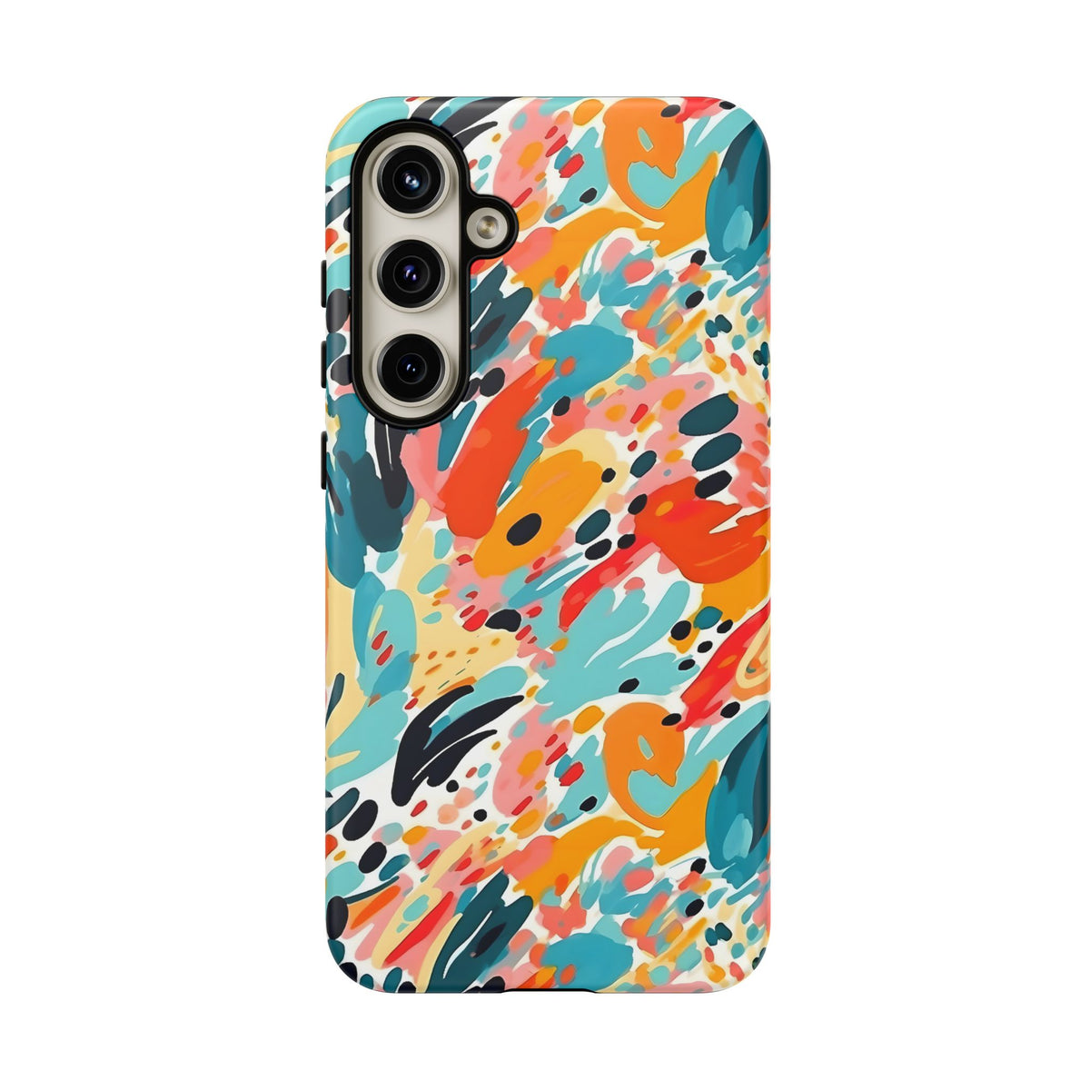 Abstract Painting Design Phone Case – Modern Art-Inspired Phone Cover 7