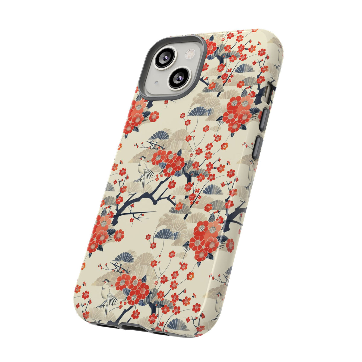 Japanese Pattern Phone Case – Elegant & Timeless Design for Your Phone 031