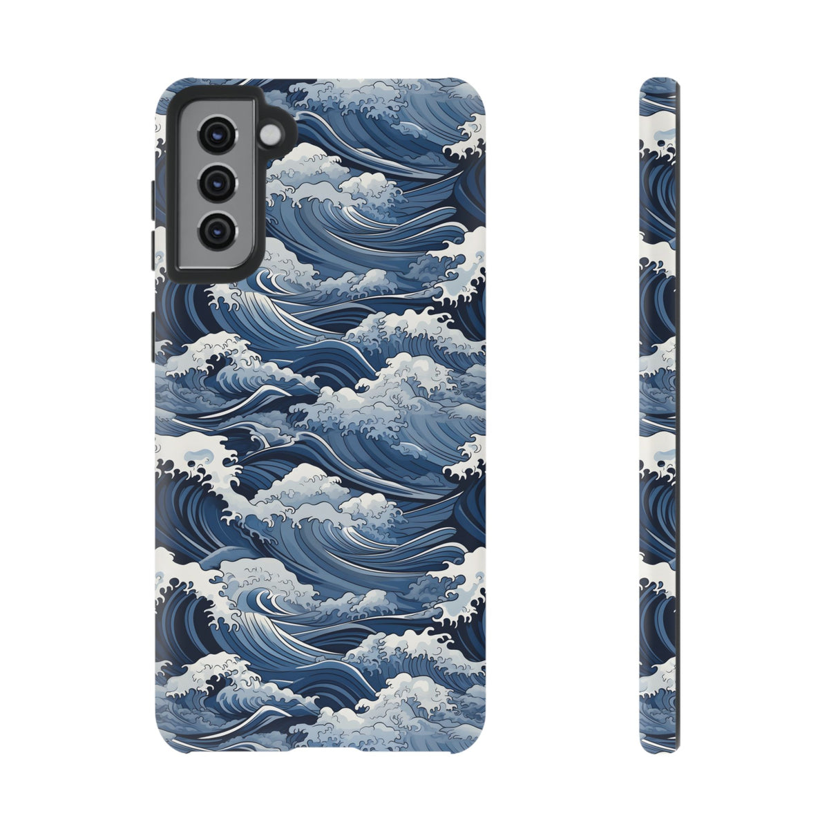 Japanese Waves Phone Case – Embrace Timeless Elegance with Classic Design