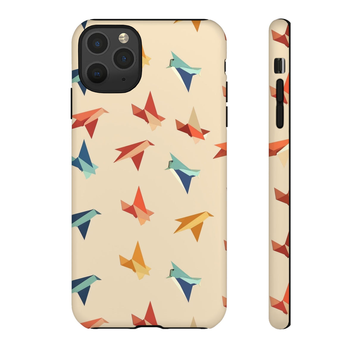 Birds Seamless Pattern Phone Case – Elegant and Timeless Avian Design 4