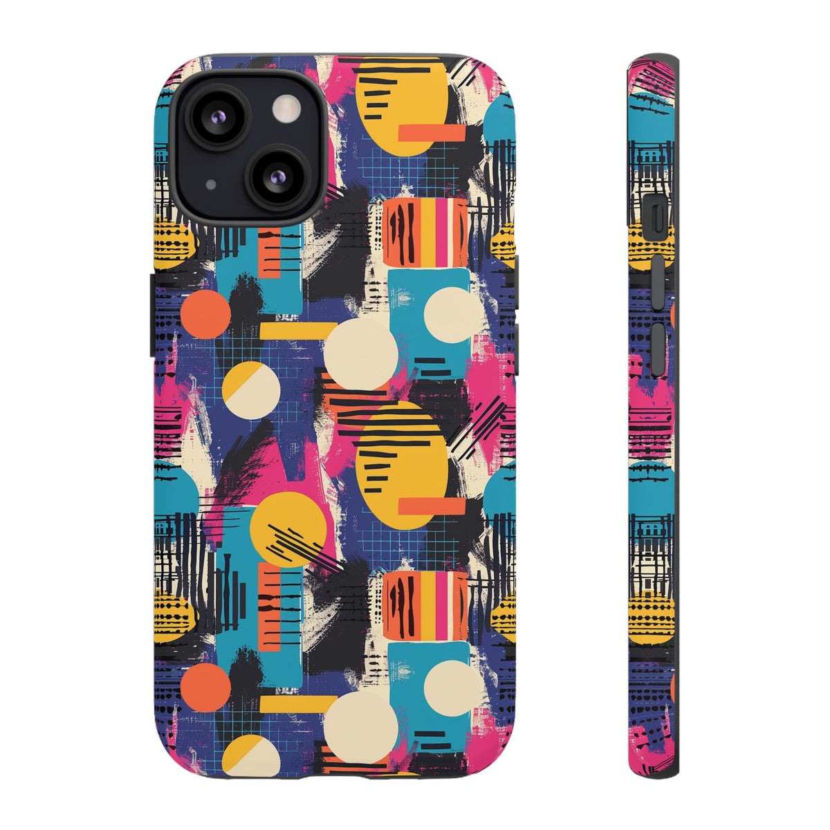 Retro 80s Seamless Phone Case – Vintage Style Meets Modern Protection 153