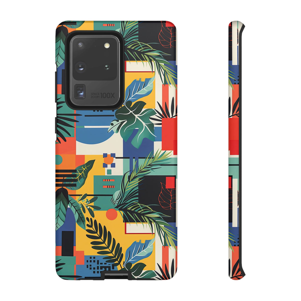 Jungle Collage Phone Case – Vibrant & Durable Nature-Inspired Protection