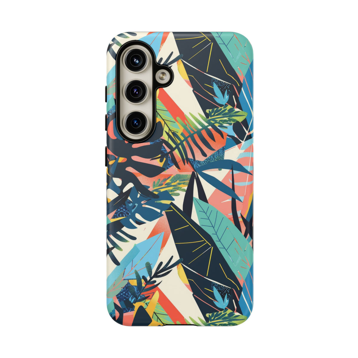 Jungle Collage Phone Case – Vibrant & Durable